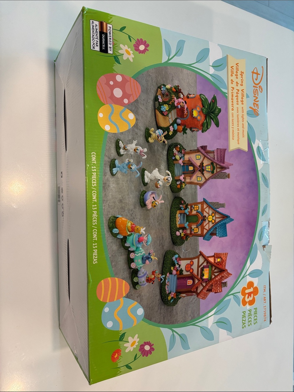 Disney Spring Village Playset - Green, Purple, Orange, Blue